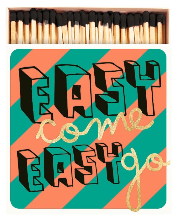 Streichhölzer in Design-Schachtel