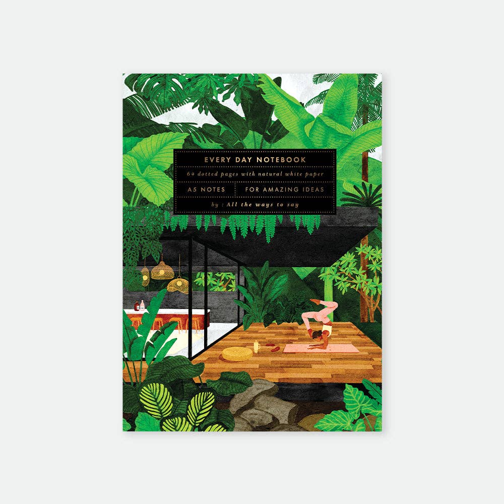 Namaste - Notizbuch A5