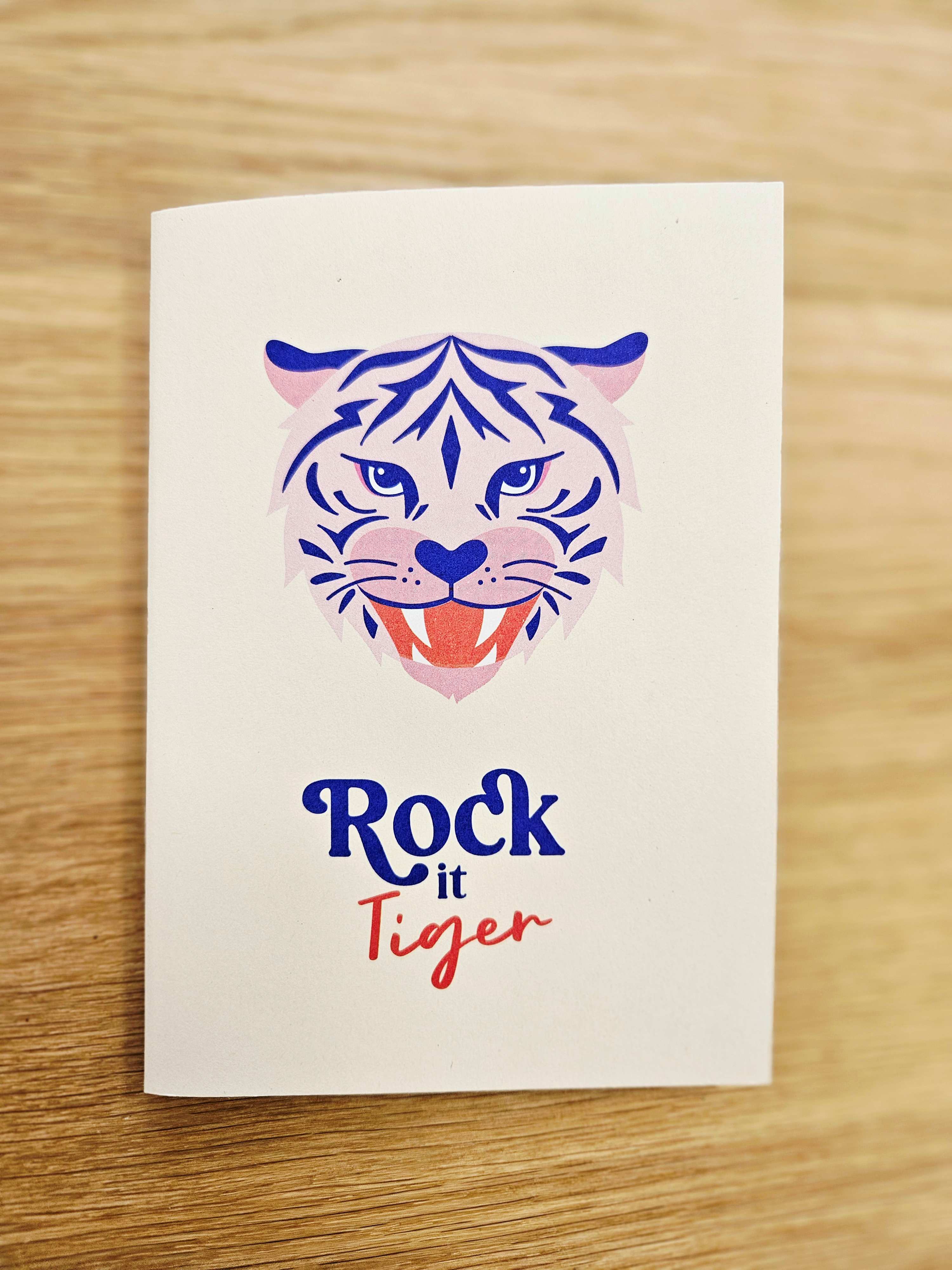 Notizheft Rock it Tiger