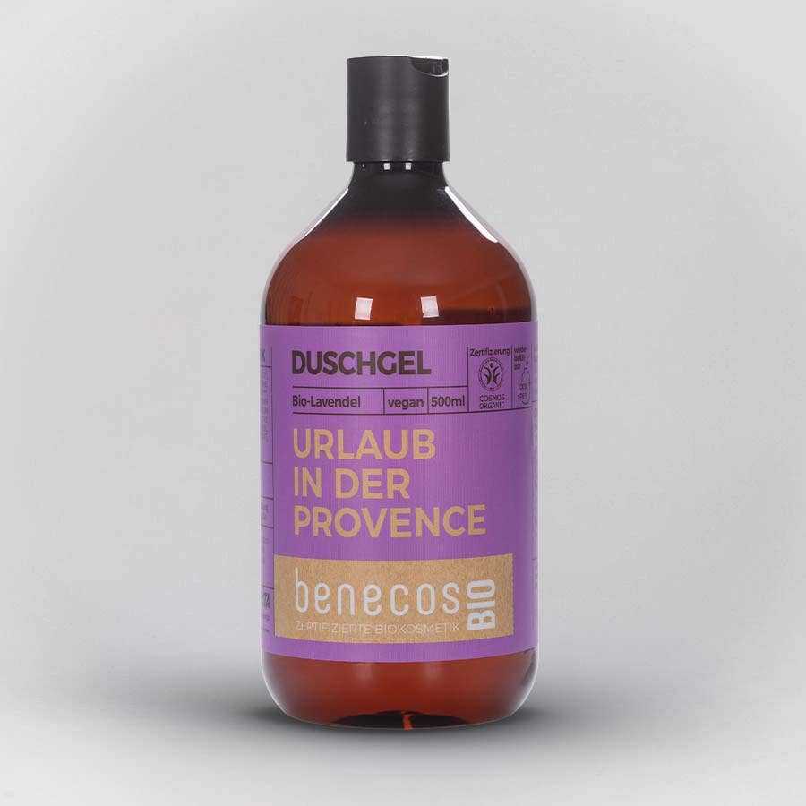 BenecosBio Duschgel BIO-Lavendel URLAUB IN DER PROVENCE