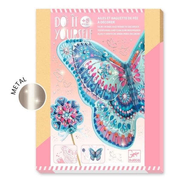 DIY: Feenflügel & Zauberstab