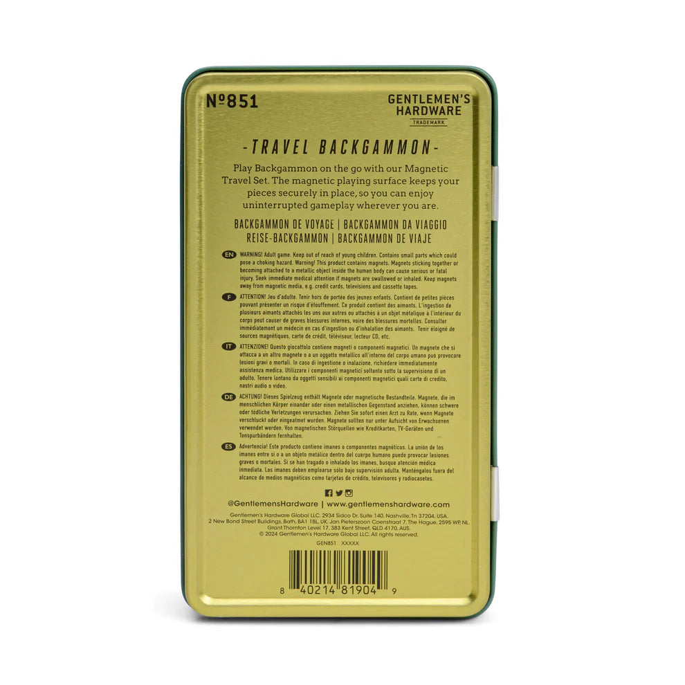 Backgammon für die Reise