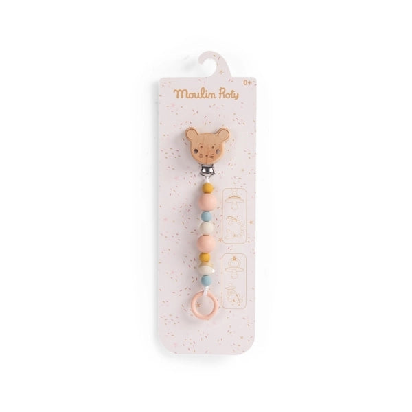 Schnullerkette Maus