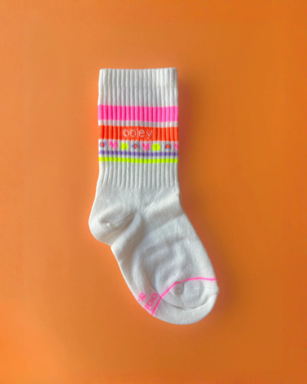 Socken Kids Neon - Pink Orange