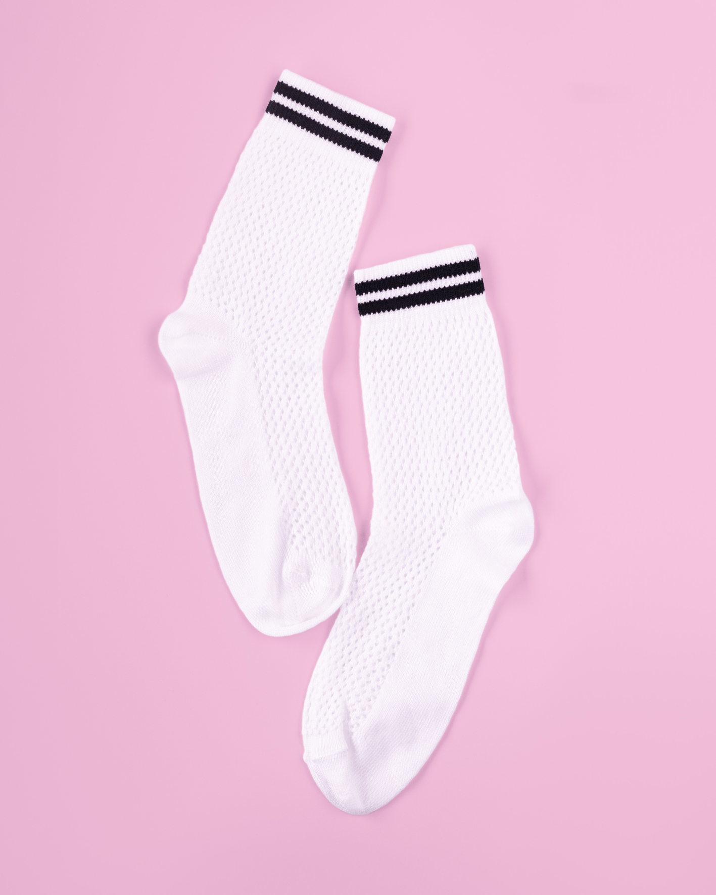 Socken Streetmood Netz Offwhite - luftdurchlässig