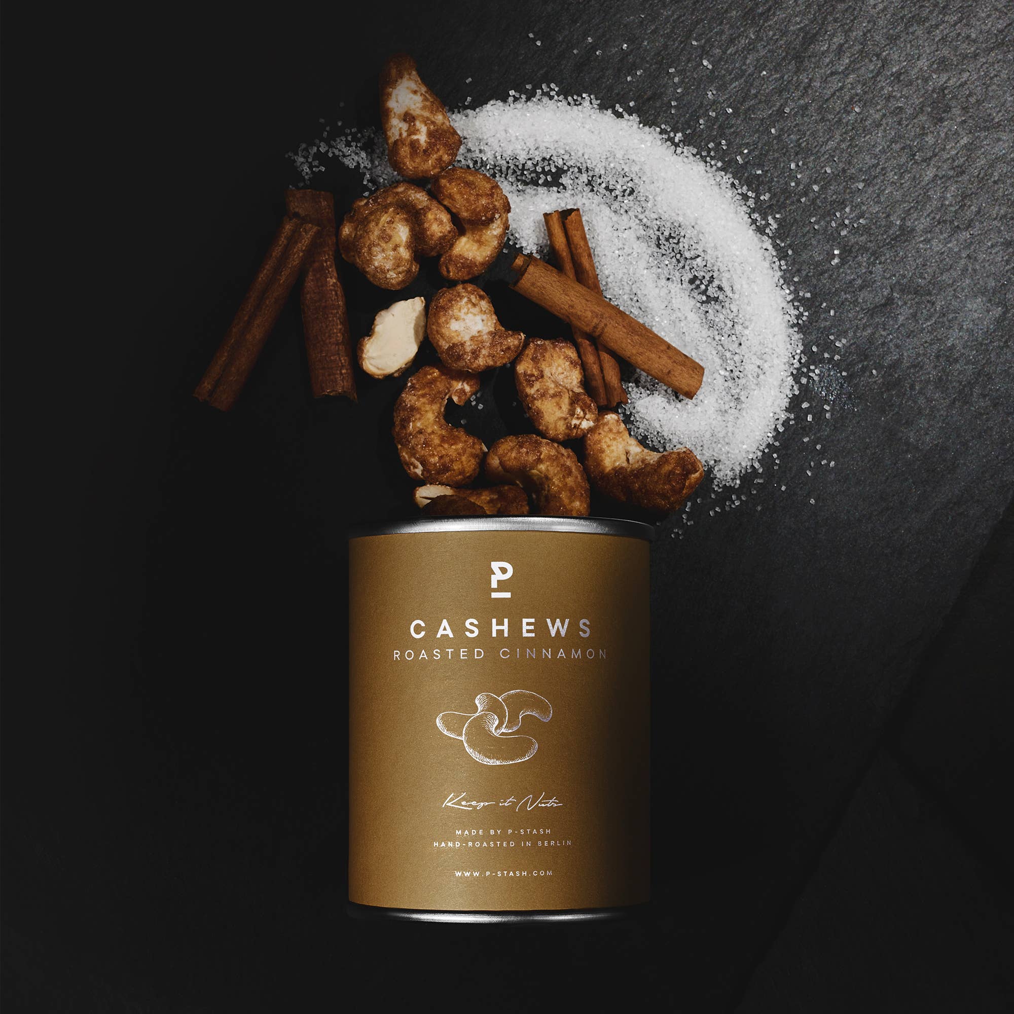 Cashewkerne - Zimt Zucker - 55g