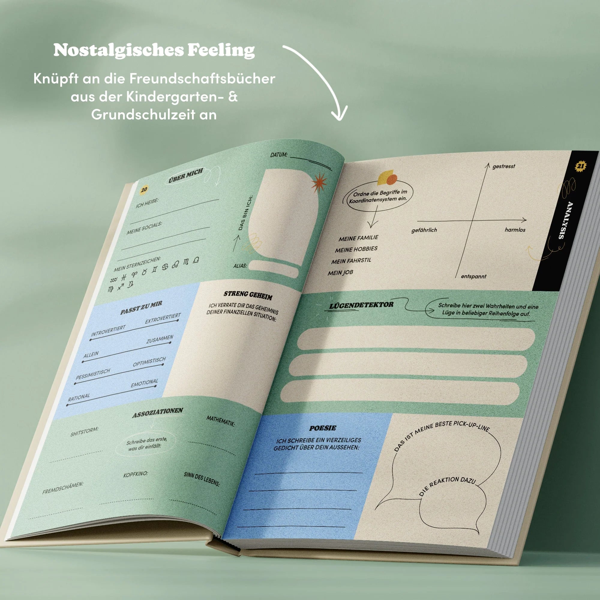 Freundebuch für Erwachsene