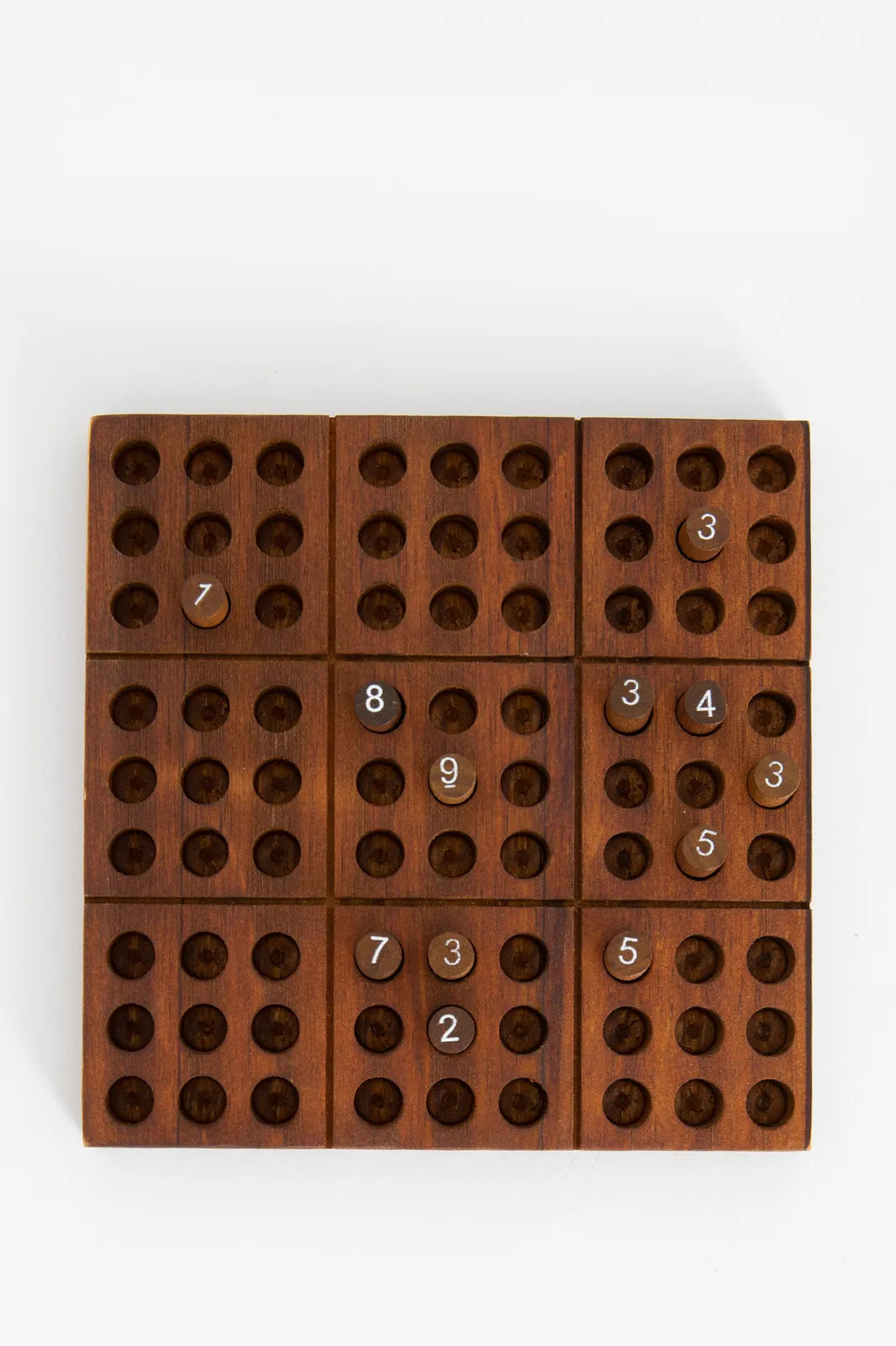 Sudoku aus Holz