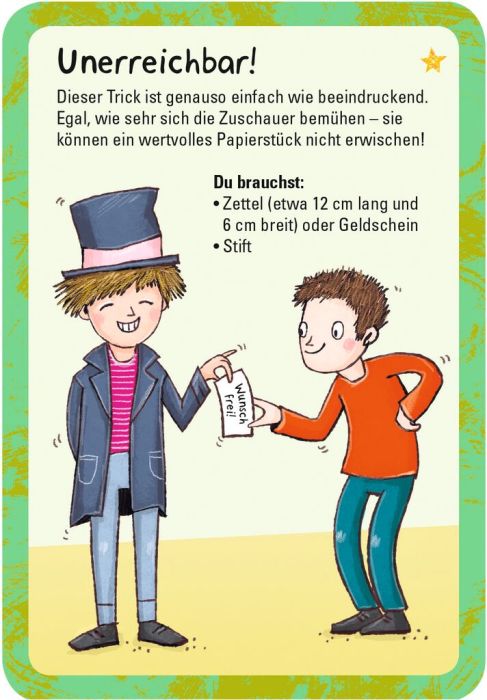50 Zaubertricks mit Papier und Schnur
