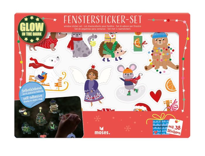 Nachtleuchtende Fenstersticker