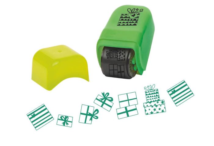 Rollstempel Winterzauber