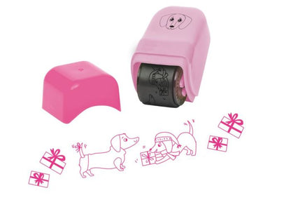 Rollstempel Winterzauber