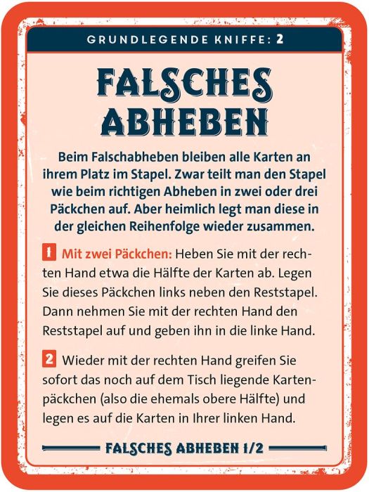 Die magische Welt der Kartentricks