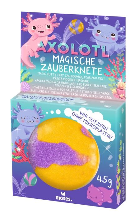 Magische Axolotl Zauberknete