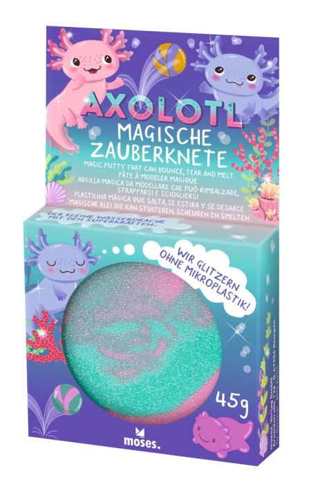 Magische Axolotl Zauberknete