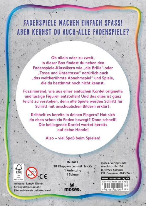 Die große Box der Fadenspiele