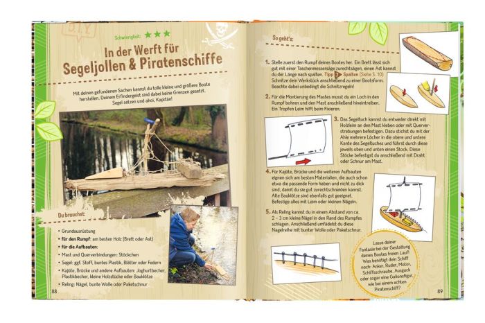 Buch Expedition Natur - Schnitzen mit dem Taschenmesser