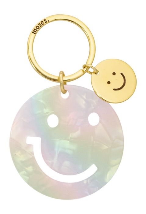 Smile Acryl Schlüsselanhänger Smiley