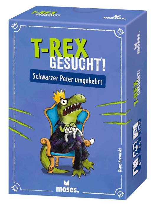 Spiel: T-Rex gesucht! Schwarzer Peter umgekehrt