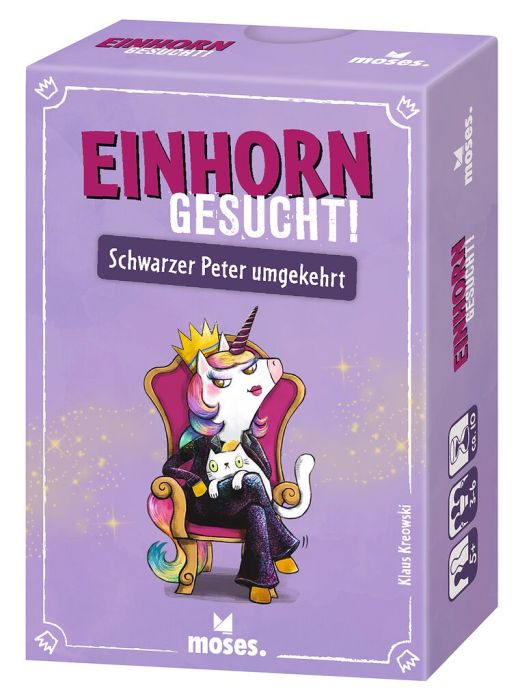 Spiel: Einhorn gesucht! Schwarzer Peter umgekehrt