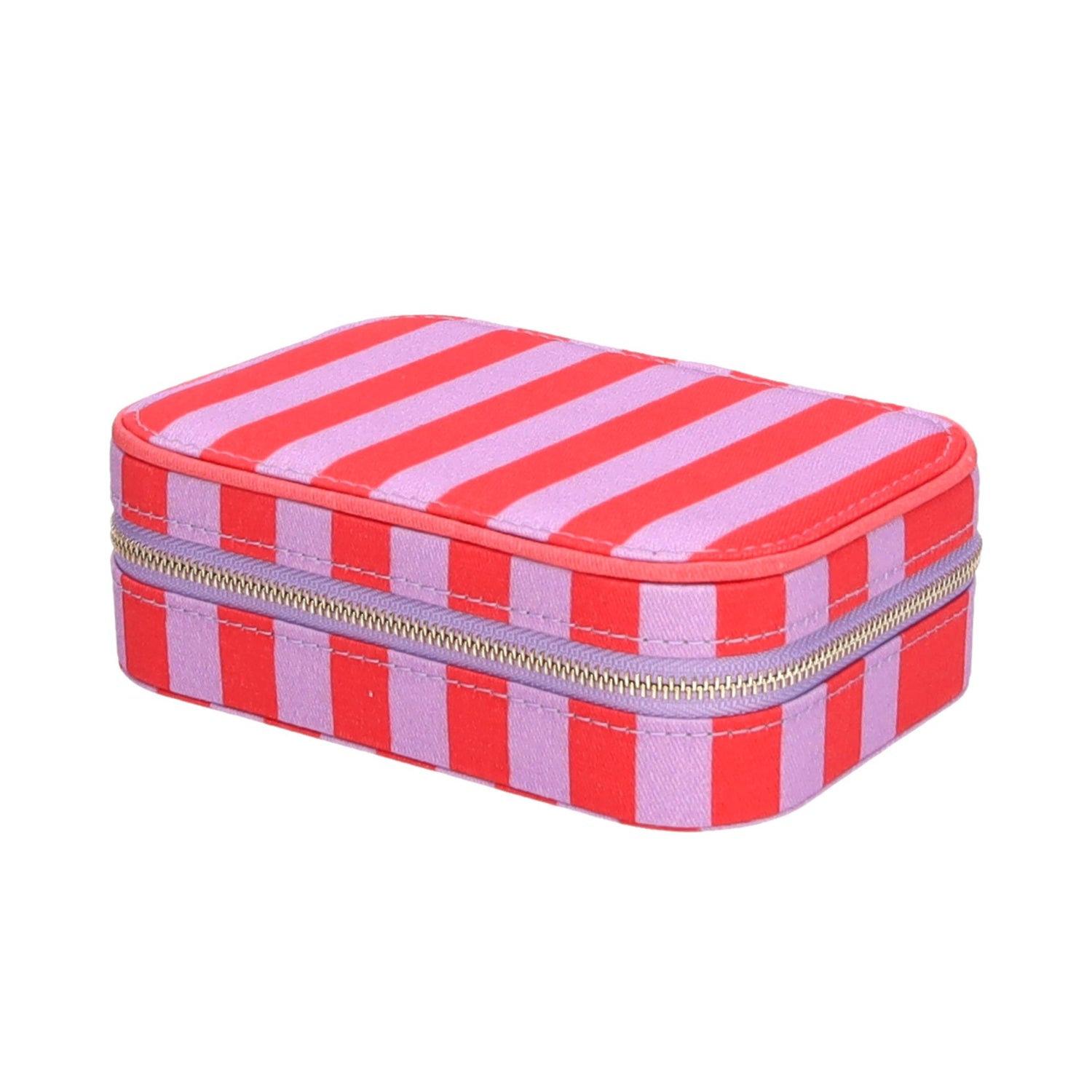 Schmucketui rot/lila gestreift