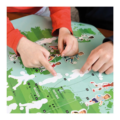 Sticker Lernposter Fussball-Clubs