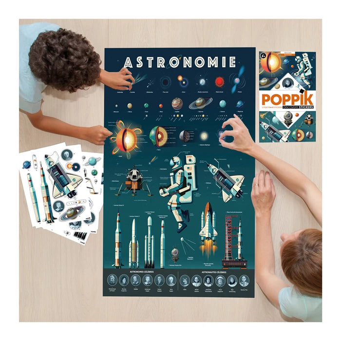Sticker Lernposter Astronomie