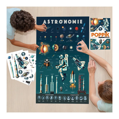 Sticker Lernposter Astronomie