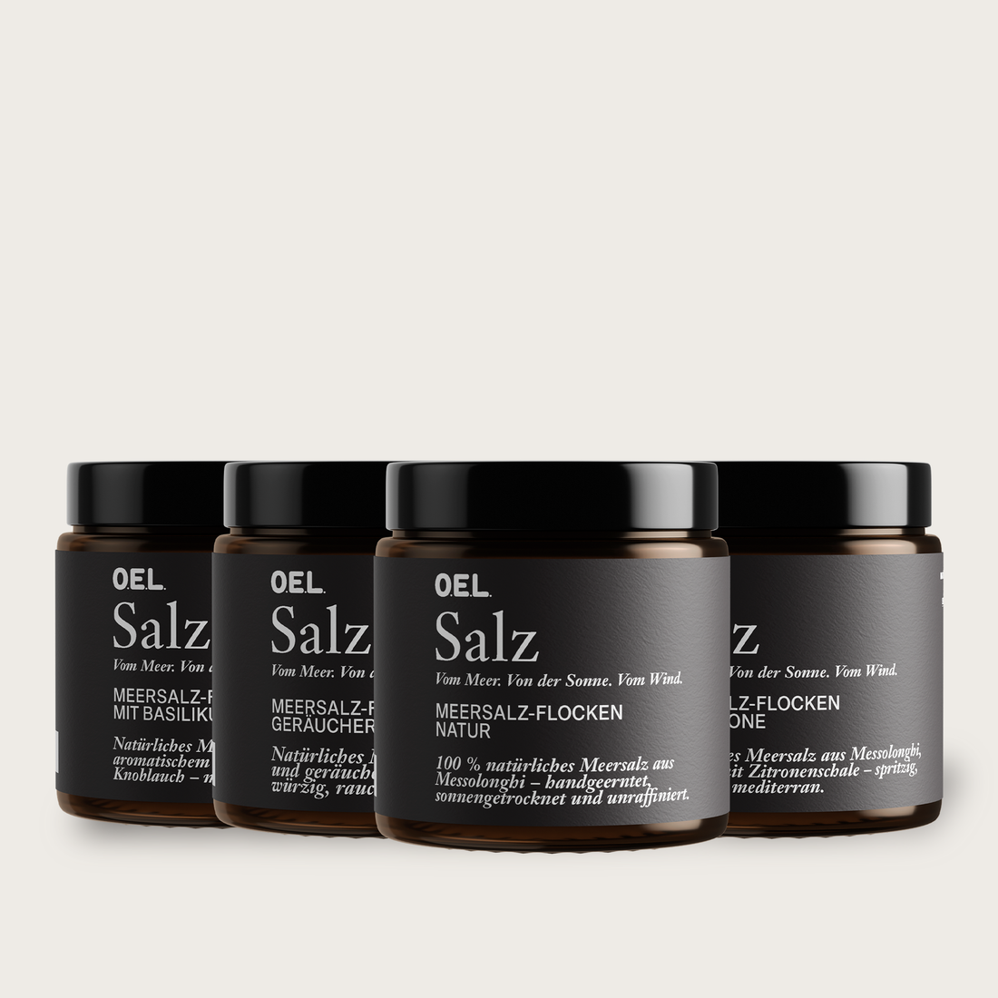 OEL Salz Pyramiden Zitrone 60 g