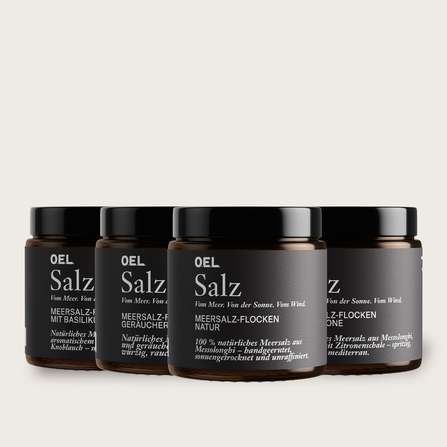 OEL Salz Pyramiden Zitrone 60 g