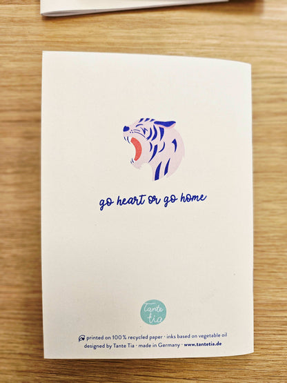 Notizheft Rock it Tiger