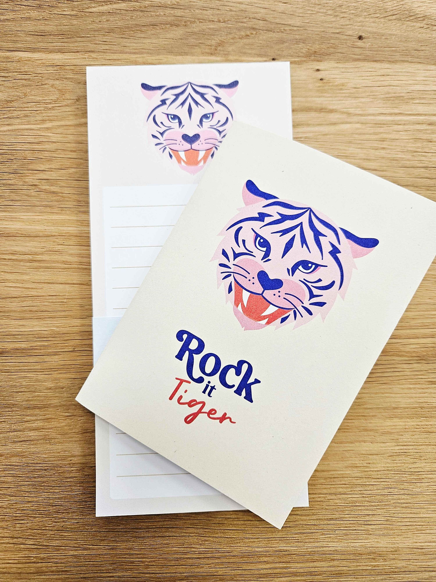 Notizheft Rock it Tiger