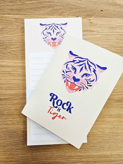 Notizheft Rock it Tiger