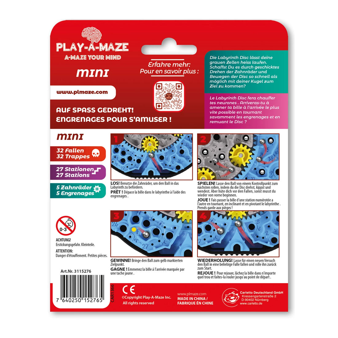 Labyrinth Travel Disc - Mini