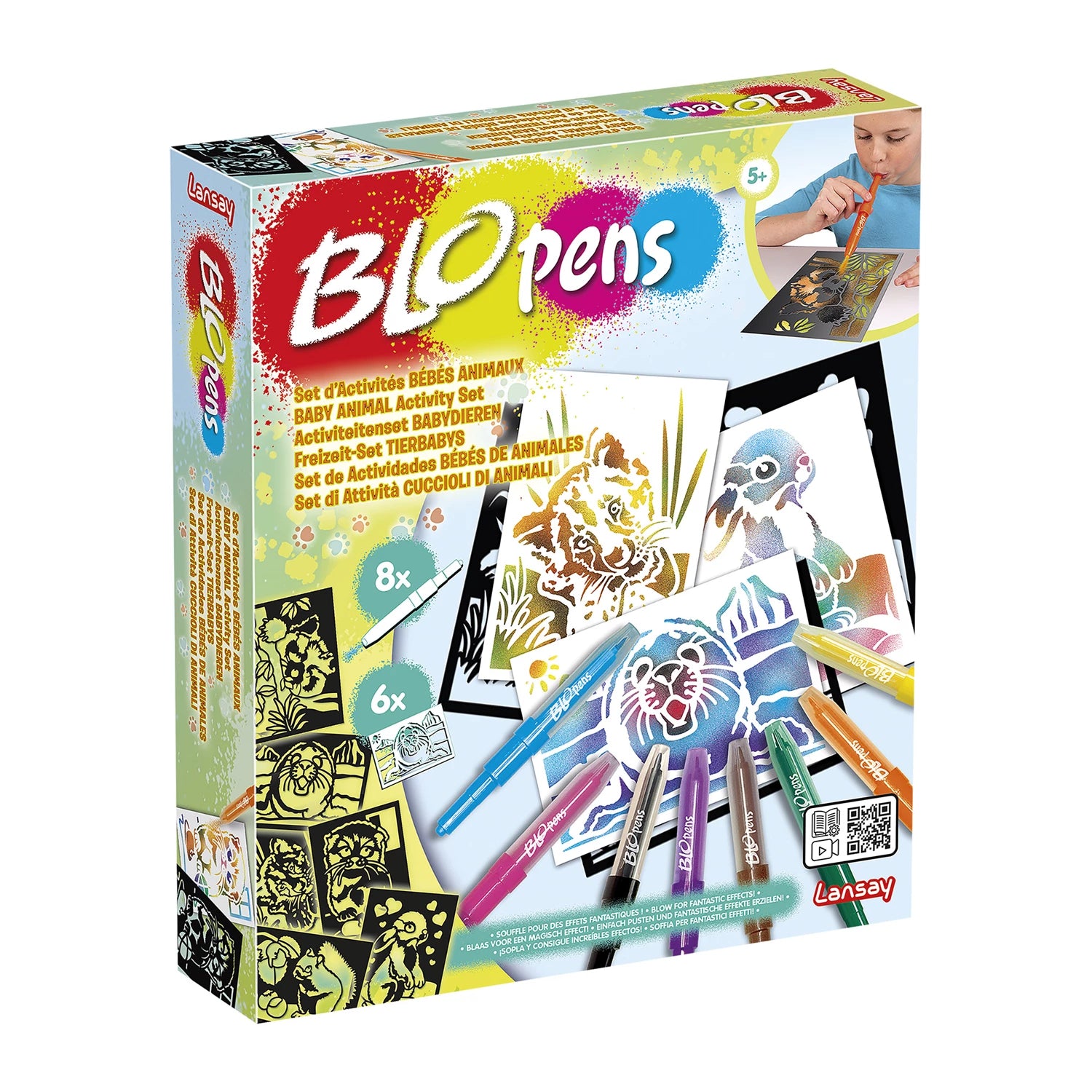 Sprühstifteset Tierbabys