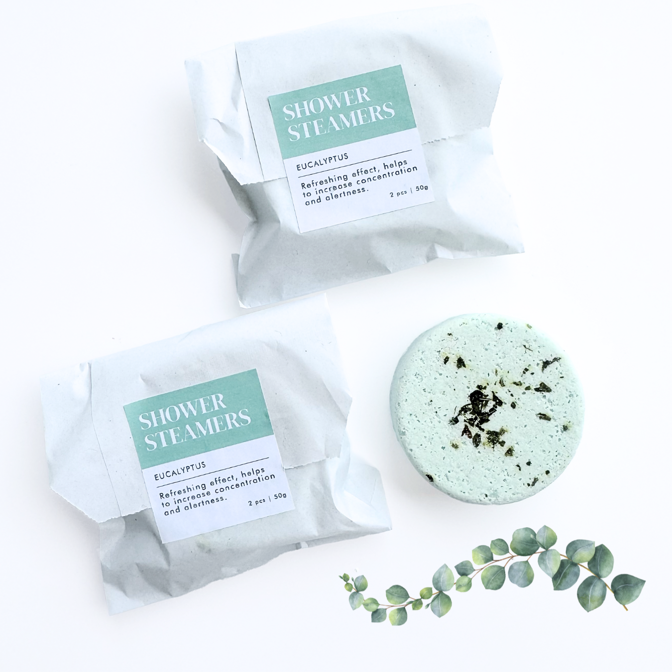 Dusch-Dampfbad Eukalyptus 55 g (einzeln verpackt)