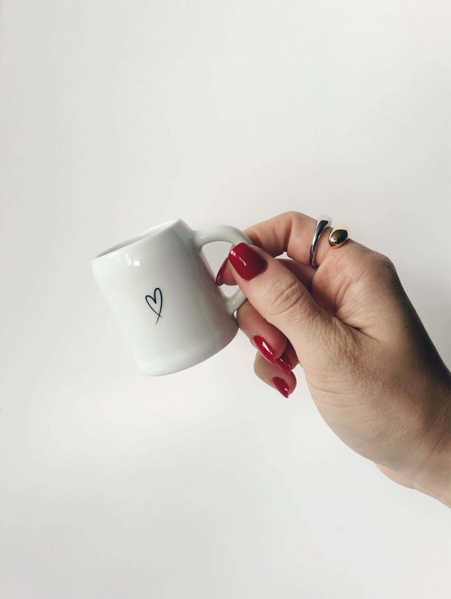 Schnaps Krügerl mit Herz