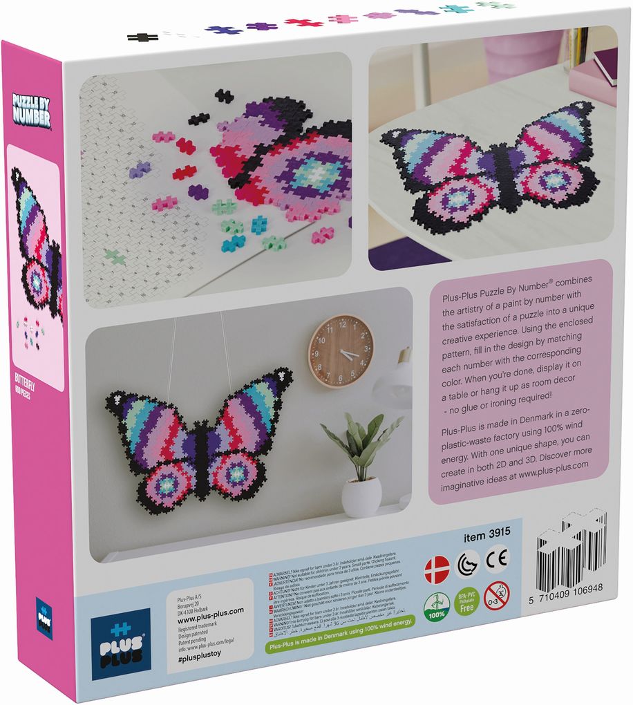 Kreativ Bausteine Schmetterling 800 Teile