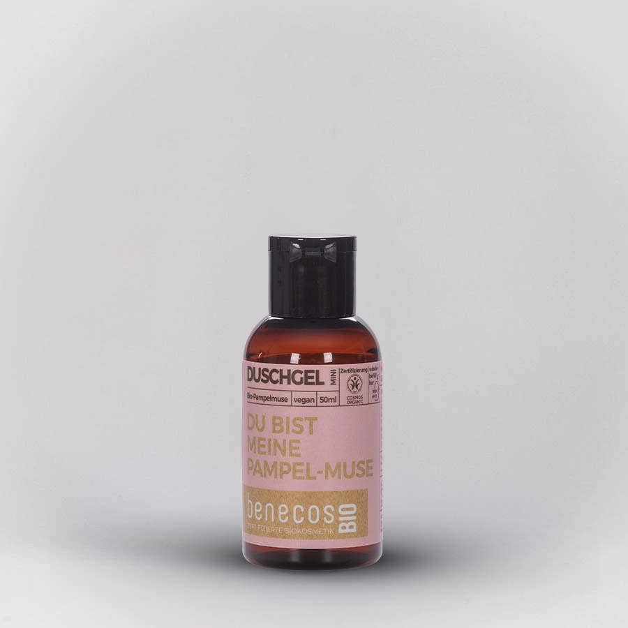 Mini benecosBio Duschgel BIO-Grapefruit DU BIST MEINE PAMPEL