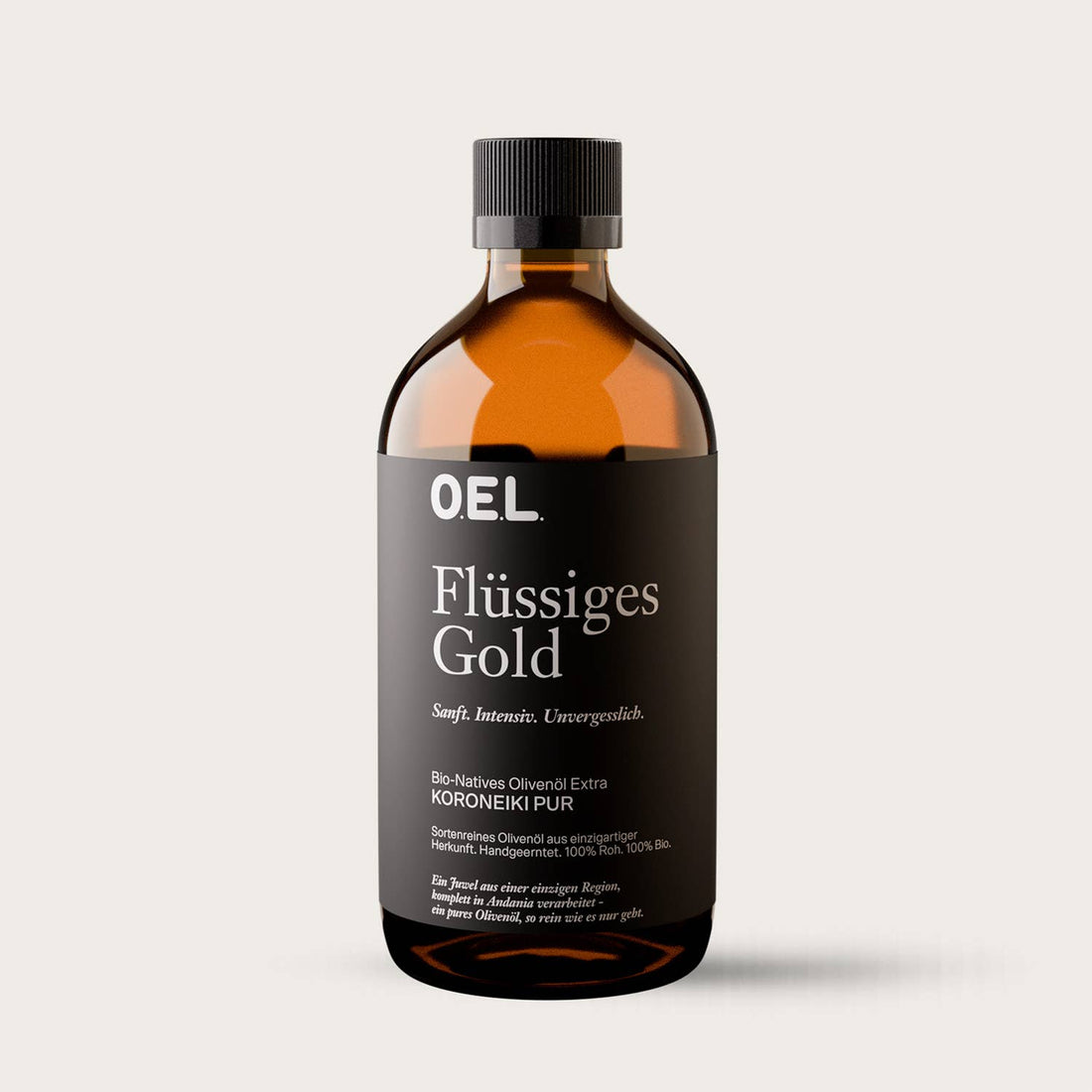 Flüssiges Gold - Bio Natives Olivenöl Extra aromatisch 500 ml