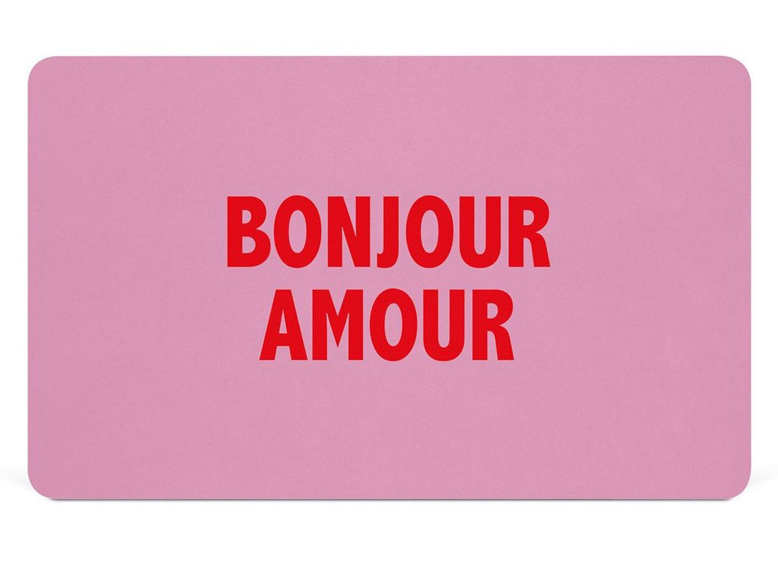 Frühstücksbrettchen Bonjour Amour