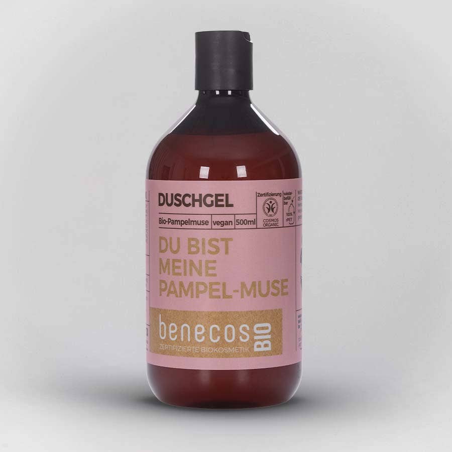 BenecosBio Duschgel BIO-Grapefruit DU BIST MEINE PAMPEL-MUSE