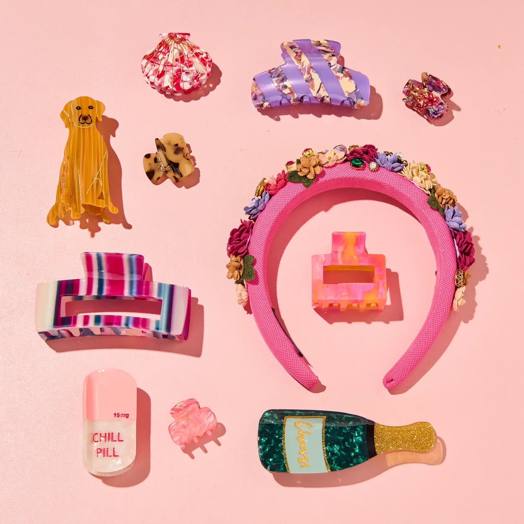 Haarspange klein Einhorn