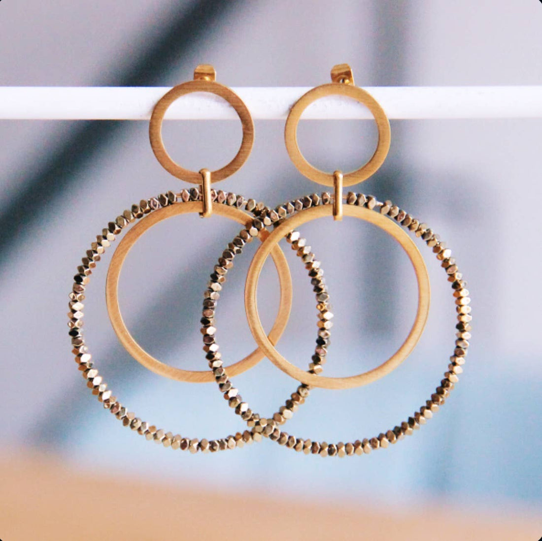 Statement-Ohrring "City Chic"