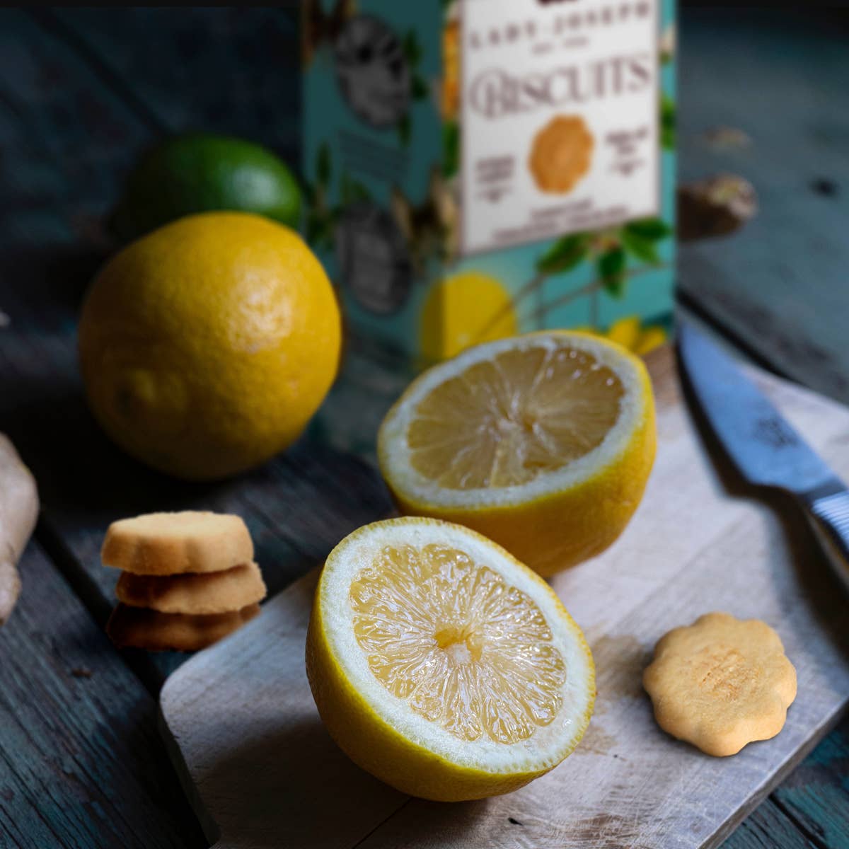 Lemon Curd Biscuits – Zitronencreme-Kekse (süß)