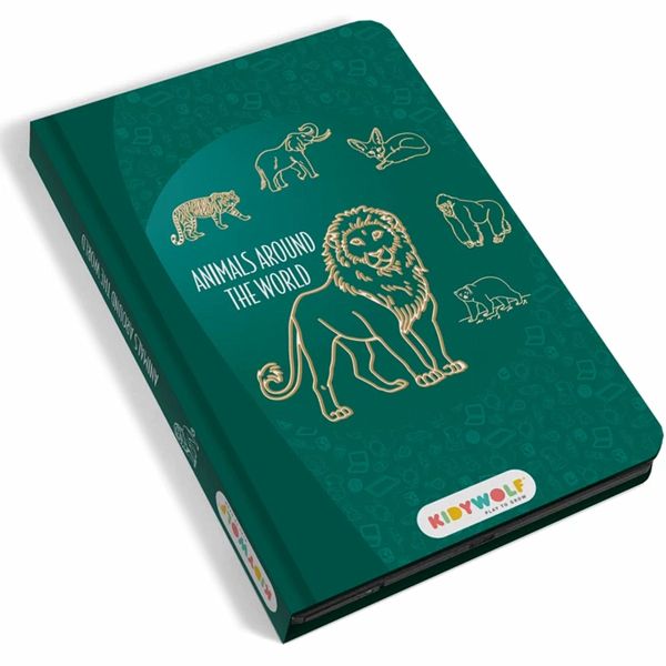 Leuchtende Designtafel - Wilde Tiere