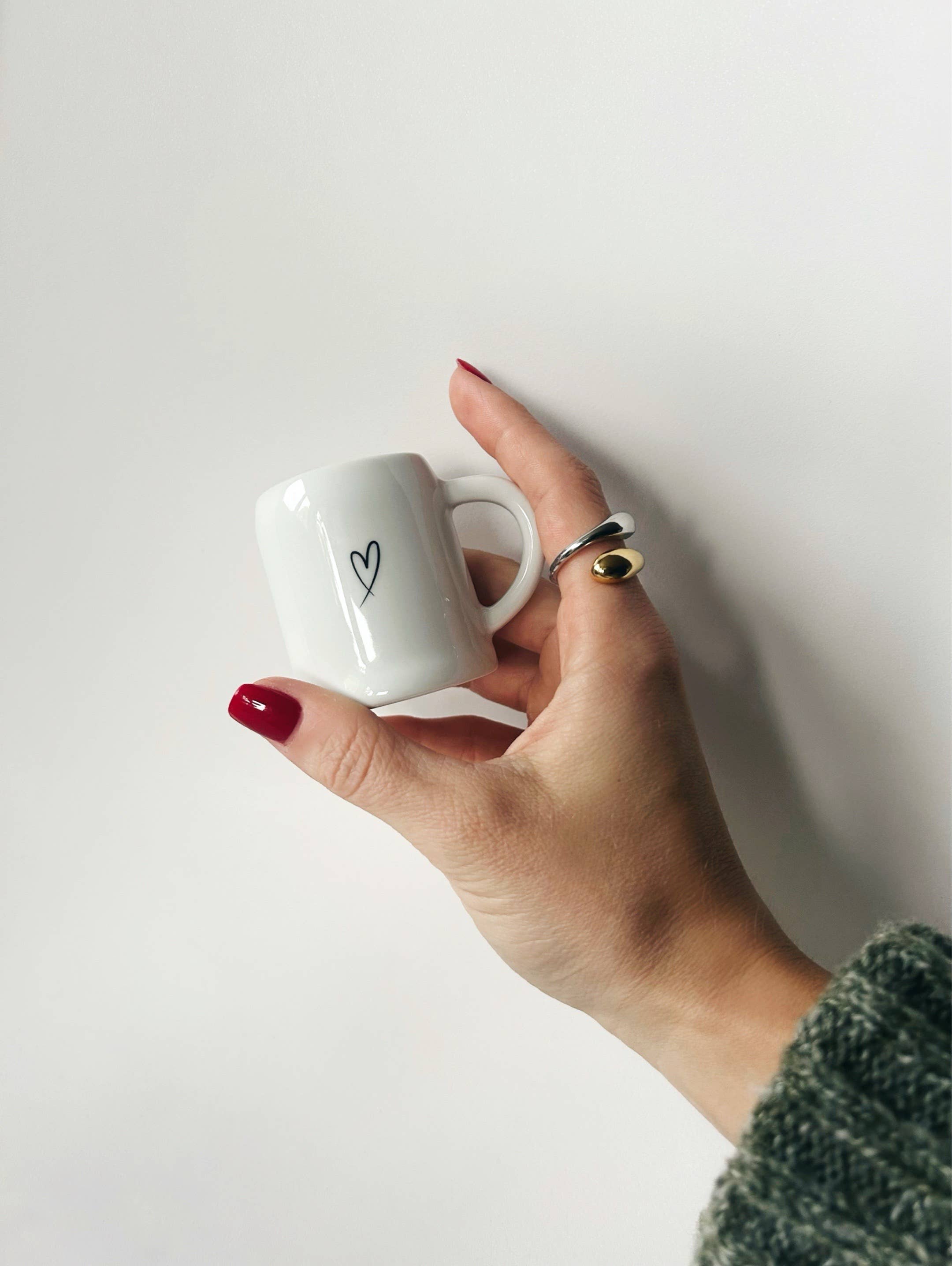 Schnaps Krügerl mit Herz