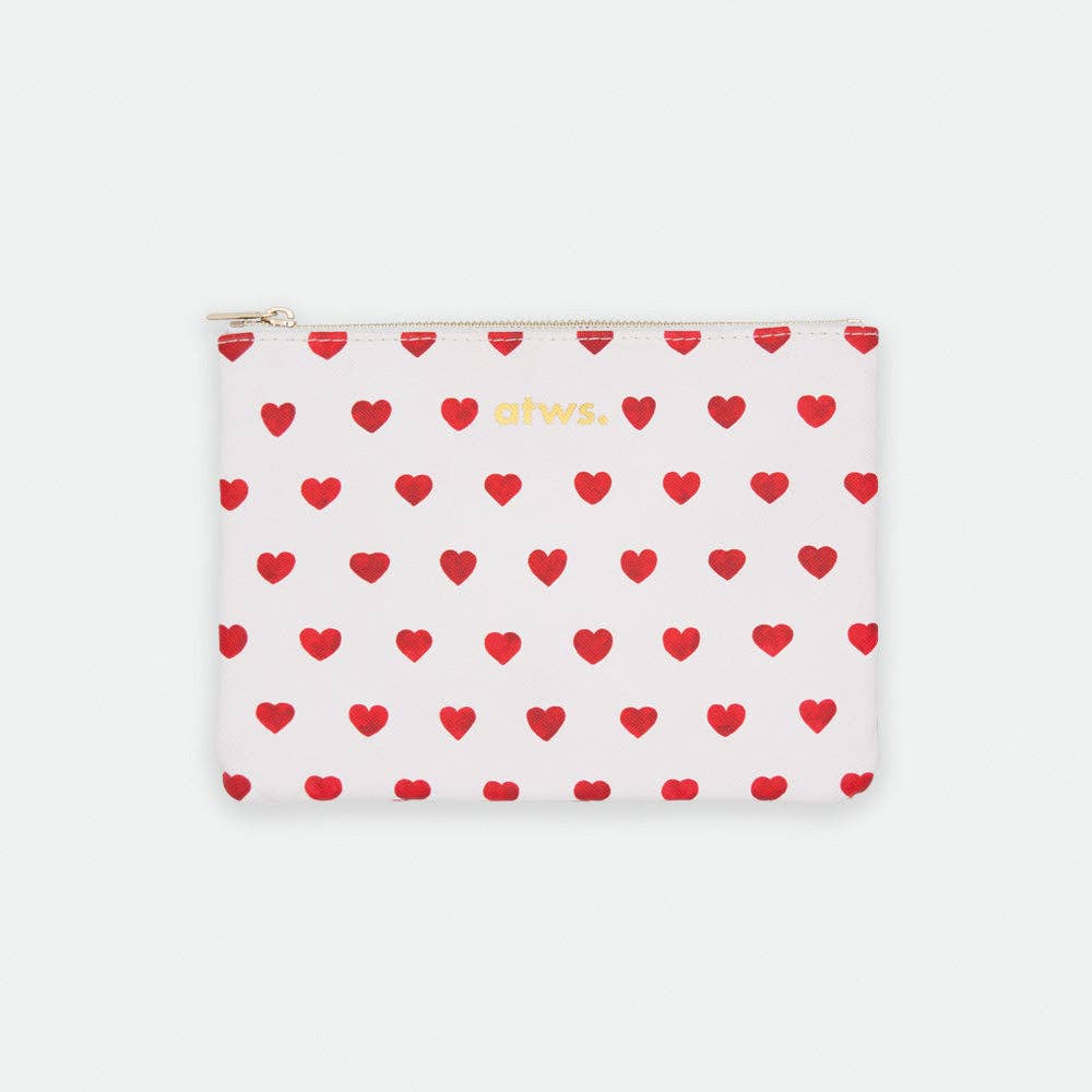 Kosmetiktäschchen Herzen