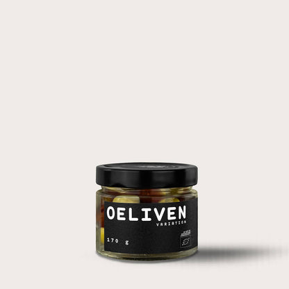 OELiven Mix-Variation - Bio Oliven mit Kräutermarinade 170 g