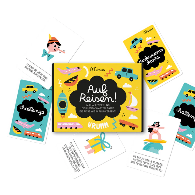 Kartenset - Auf Reisen!